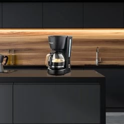 Bestron Cafetière à Filtre 1,25L 1000W -Cuisine Soldes Magasin 700103 4 1 Cafetiere a filtre 1 25L 1000W Bestron