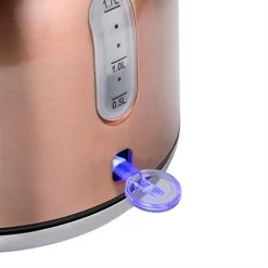 Bestron Bouilloire électrique Rétro Coloris Cuivre 1,7 L 1850 2200 W -Cuisine Soldes Magasin 702051 3 1 Bouilloire electrique retro coloris cuivre 1 7 L 1850 2200 W Bestron