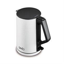 Bouilloire électrique Double Paroi 1,4 L 2000 W Blanche -Cuisine Soldes Magasin 702056 3 1 Bouilloire electrique double paroi 1 4 L 2000 W blanche Simeo