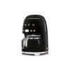 Smeg Machine à Café Filtre Noir 10 Tasses 1050 W DCF01BLEU