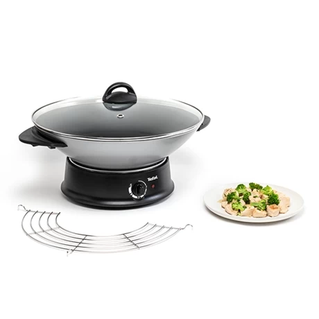 Tefal Multi-Wok électrique 8 Personnes 1200 W Argent 4 Tefal Multi-Wok électrique 8 Personnes 1200 W Argent – Image 2