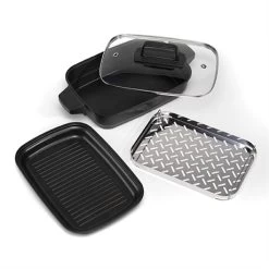 Cuisinart Multicuiseur électrique Cooking 4,7 L 1400 W Bleu Nuit -Cuisine Soldes Magasin 713018 2 3 Multicuiseur electrique Cooking 4 7 L 1400 W bleu nuit Cuisinart