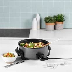 Tristar Faitout électrique 5 L Avec Couvercle 1 500 W PZ-9135 -Cuisine Soldes Magasin 718002 3 2 Faitout electrique 5 L avec couvercle 1 500 W PZ 9135 Tristar