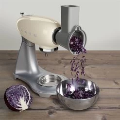 Smeg Tranchoir Et Râpe à Cylindres SMSG01 Pour Robot Sur Socle -Cuisine Soldes Magasin 720058 4 1 Tranchoir et rape a cylindres SMSG01 pour robot sur socle Smeg