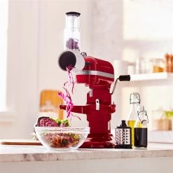 KitchenAid Tranchoir Et Râpes Cylindre 5KSMVSA Pour Robot Artisan -Cuisine Soldes Magasin 72107 2 3 Tranchoir et rapes cylindre 5KSMVSA pour robot Artisan Kitchenaid