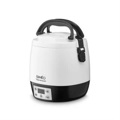 Lunch Box électrique Programmable 1,5 L 300 W Blanc Et Noir -Cuisine Soldes Magasin 728063 2 4 Lunch box electrique programmable 1 5 L 300 W blanc et noir Simeo