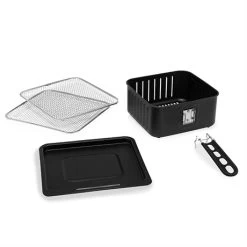 Tristar Four Friteuse Crispy Multifonction 10 L - 1800 W FR-6964 -Cuisine Soldes Magasin 740029 2 4 Four friteuse crispy multifonction 10 L 1800 W FR 6964 Tristar