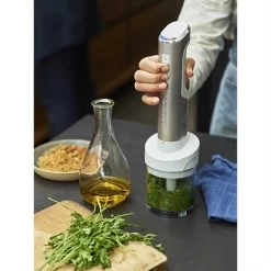 Cuisinart Mixeur Plongeant Argenté Sans Fil 3 En 1 RHB100E 9 Cuisinart Mixeur Plongeant Argenté Sans Fil 3 En 1 RHB100E -Cuisine Soldes Magasin 761053 3 2 Mixeur plongeant argente sans fil 3 en 1 RHB100E Cuisinart