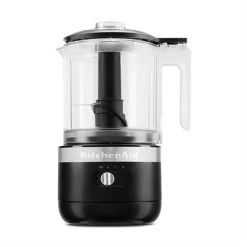 KitchenAid Hachoir électrique Sans Fil 2 Vitesses 1,18 L Noir Réglisse 5KFCB519EBM -Cuisine Soldes Magasin 761097 4 1 Hachoir electrique sans fil 2 vitesses 1 18 L noir reglisse 5KFCB519EBM Kitchenaid