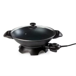 Domo Wok électrique En Aluminium 5 L DO8708W -Cuisine Soldes Magasin 780095 2 1 Wok electrique en aluminium 5 L DO8708W Domo