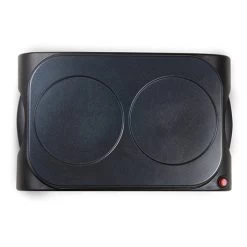 Domo Crêpière Double Pour 2 Crêpes De 18 Cm 1000 W DO8715P -Cuisine Soldes Magasin 780209 2 4 Crepiere double pour 2 crepes de 18 cm 1000 W DO8715P Domo