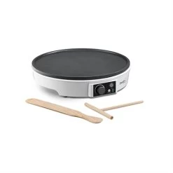Crêpière électrique 30 Cm 1000W Blanche -Cuisine Soldes Magasin 780295 2 1 Crepiere electrique 30 cm 1000W blanche Simeo