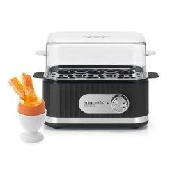 Cuiseur à œufs électrique 6 œufs 400 W Noir -Cuisine Soldes Magasin 780300 2 1 Cuiseur a ufs electrique 6 ufs 400 W noir Naturamix